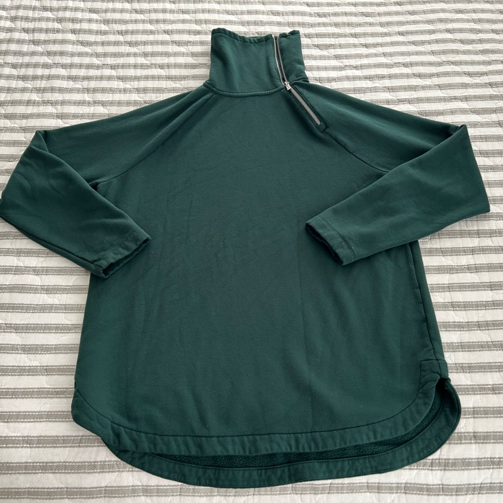 Loft Lou & Grey Zip Pull-Over Small